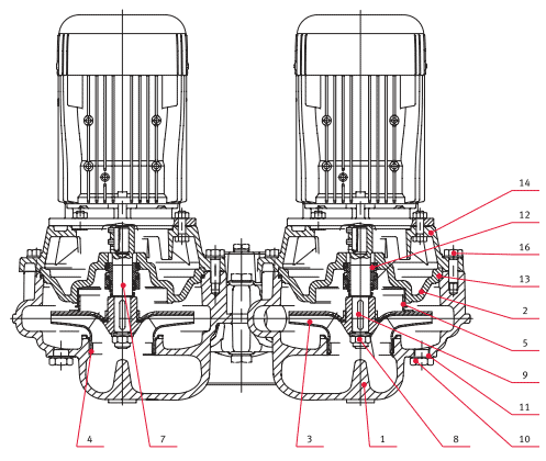 ������������ ������������ �� ����������� � �������� �������� FLD4 40-160/03 230/400 ���. 0000142967