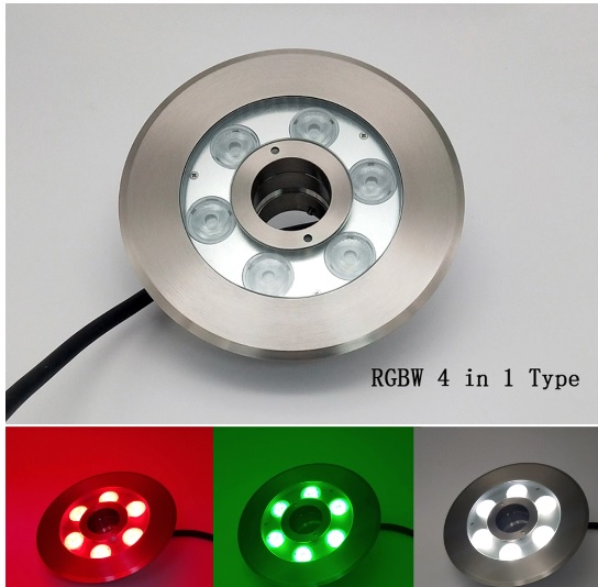 ����������� ������������ ��� ���������� �������� IP68 / 240AquaGMKH 9W / 12W / 18W(RGB)