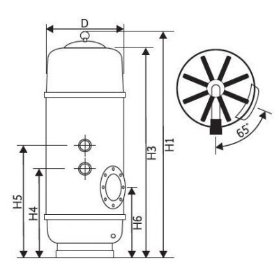 ������ Gemas Filtrex HB, �=710 ��, ����������� 2