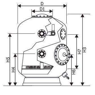 �������� ������ Turbidron Norm Plus, Ø 1000 �� ����. 75��, 24 - 32 �³/� 021513